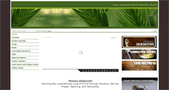 Desktop Screenshot of hayesmemorialumc.org